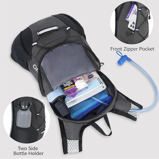 Lightweight Hydration Backpack, Running Backpack - Image 4