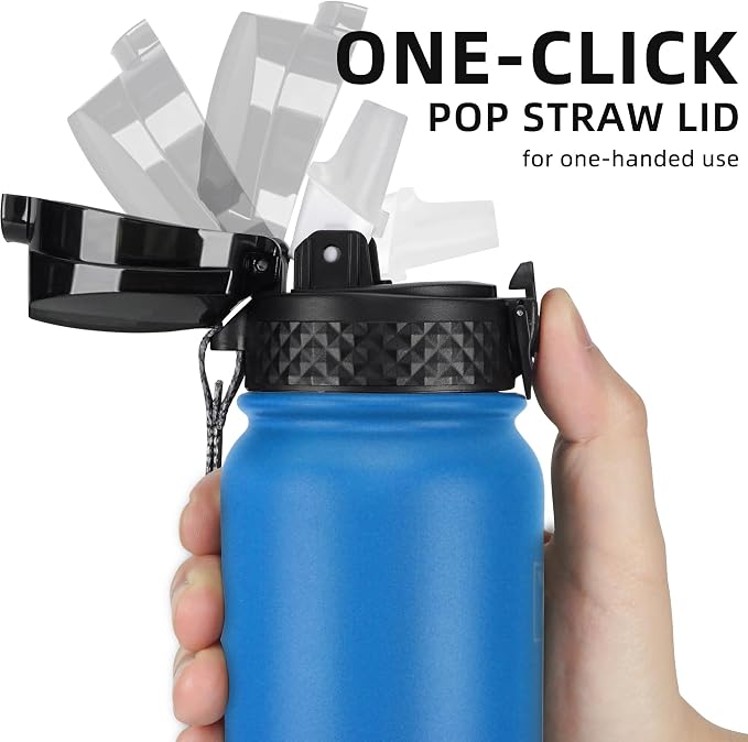 Fanhaw 20 oz Insulated Stainless Steel Water Bottle - Image 2