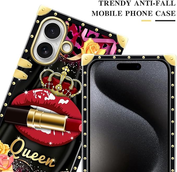 for iPhone 17 Case Luxury Golden Decoration - Image 4