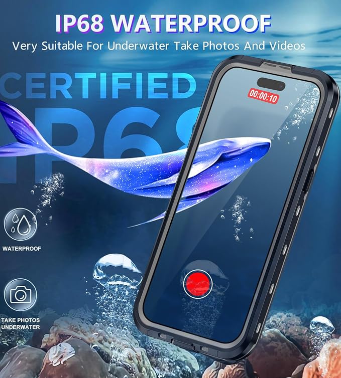 for iPhone 15 Pro Max Case Waterproof | Shockproof Dust Proof Phone Case Cover - Image 5