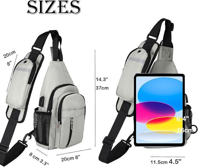 JENAGREEN Sling Backpack Crossbody Sling Bag - Image 8