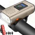 Victoper Bike Light, High Lumens Super Bright Bicycle Lite, 6+4 Modes USB by Victoper