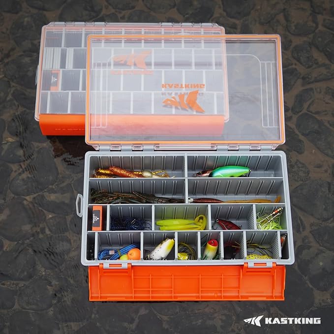 KastKing HyperSeal Waterproof Tackle Box, 3700 Deep Tackle Trays, Fishing - Image 9