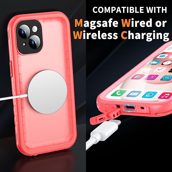 Cozycase Compatible with iPhone 14 Plus Waterproof Case - Image 6