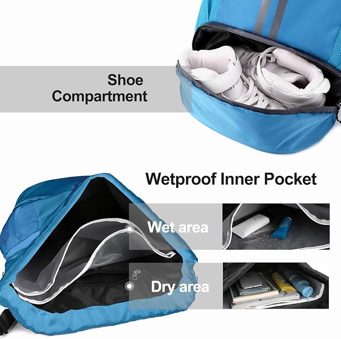 Hoedia Sports Drawstring Backpack - Image 2