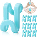 Mlici Hangers Hooks Space Saver, 60 Pack Clothes Connector Hooks, Clothes by Mlici