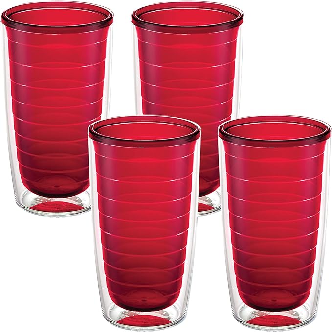 Tervis Clear & Colorful Tabletop Made in USA Double Walled Insulated Tumbler by TervisTumblerCompany