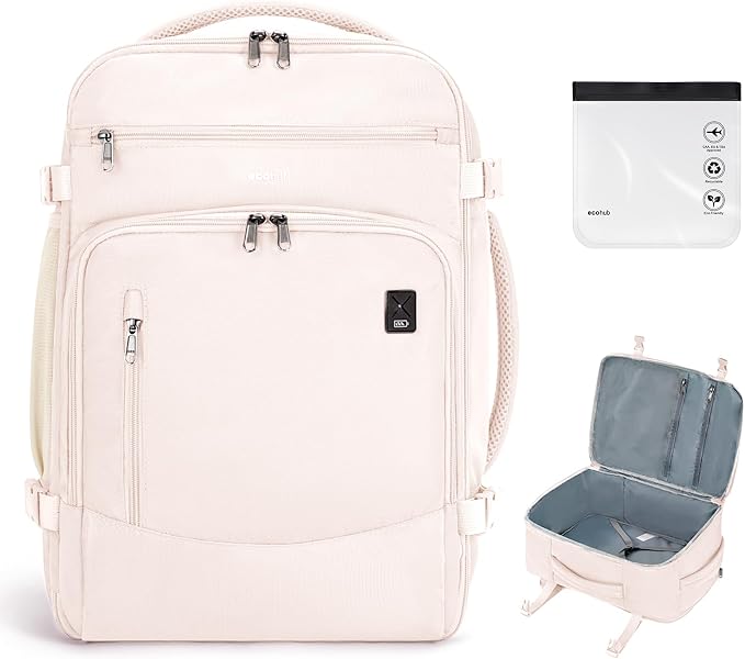 ECOHUB Travel Backpack for Women, Laptop Carry on Backpack by ECOHUB