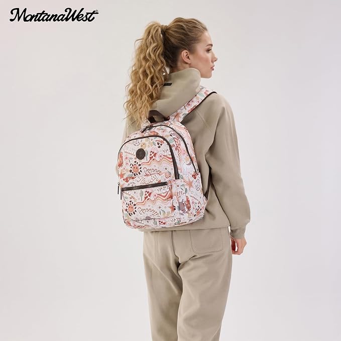 Montana West Backpack for Women Western Travel Backpack Purse Casual Daypack - Image 8