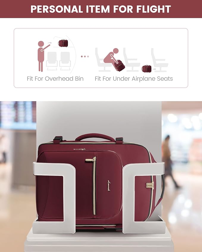 LOVEVOOK Travel Backpack for Women & Men 40L, Airline Approved Carry On - Image 4