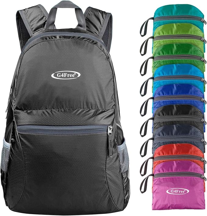G4Free 20L Lightweight Packable Backpack Travel Hiking Daypack Foldable Backpack by G4Free