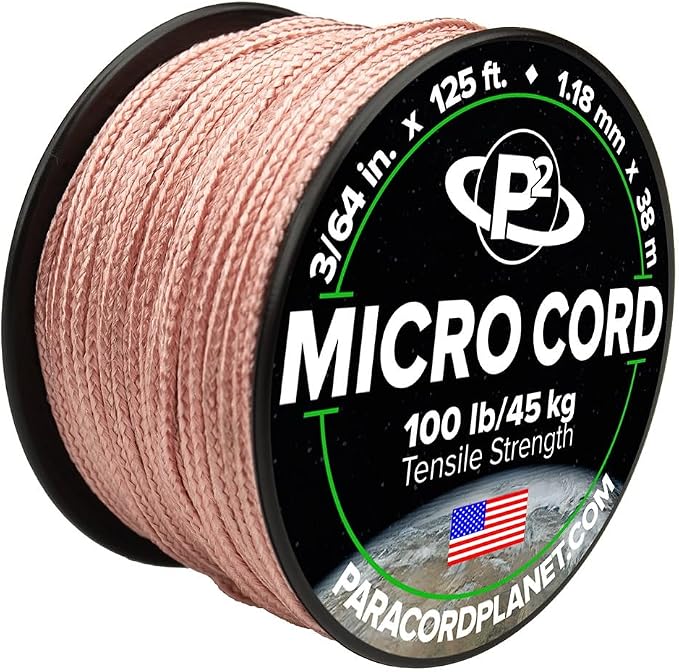 Paracord Planet Micro Paracord – Thin Braided Cord by ParacordPlanet