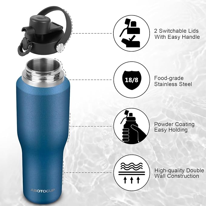 ABOTOCUP 32oz Water Bottle Insulated - Image 5