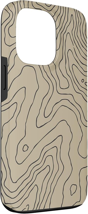 Coyote Country Guide Lines Topographical Contour Map Case - Image 3