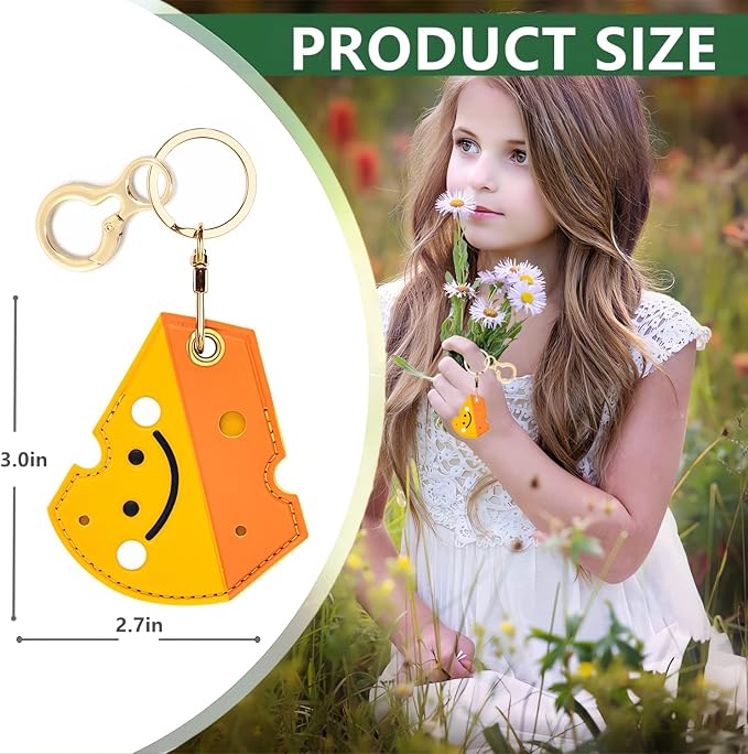 Leather Keychain Holder Case Compatible - Image 2