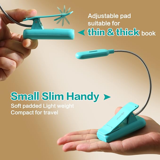 VAVOFO Clip On Book Light for Bed Kids, 7 LED Reading Light - Image 5
