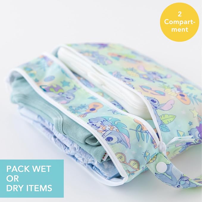 Bumkins Disney Waterproof Wet Dry Clutch Bag - Image 2