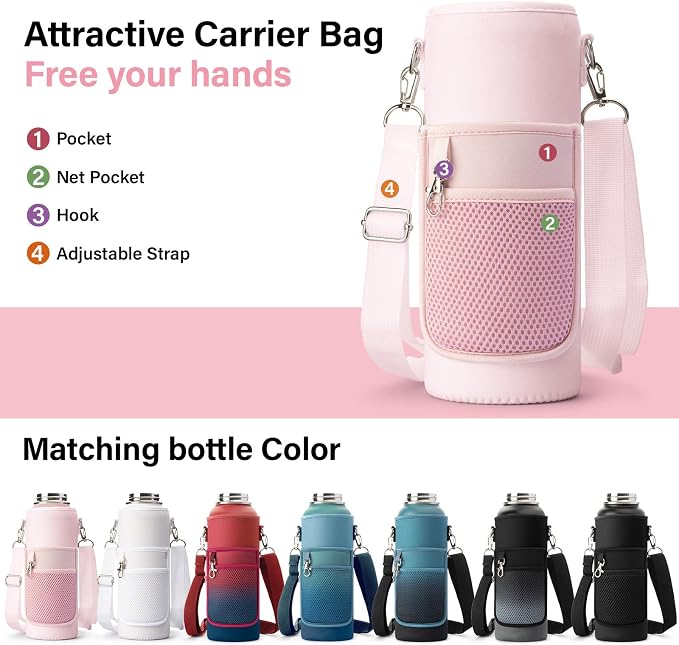 DYSANKY Insulated Water Bottle | Thickened Stainless Steel Vacuum Metal | - Image 6