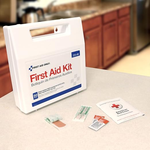 First Aid Only 225-AN 50-Person OSHA-Compliant First Aid Kit, Emergency First - Image 5