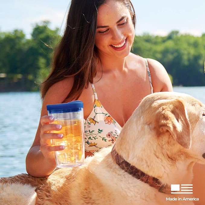 Tervis Clear & Colorful Tabletop Made in USA Double Walled Insulated Tumbler - Image 13