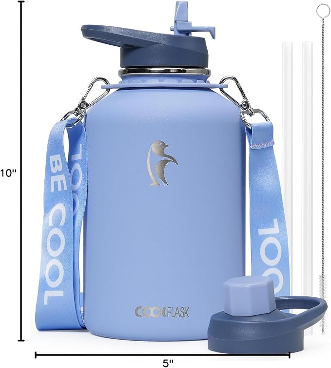 Coolflask 64 oz Water Bottle - Image 7