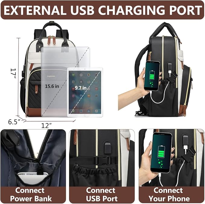 Laptop Backpack for Women Travel Backpacks - Image 4