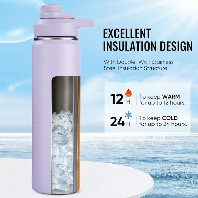 Fijinhom 24 oz Insulated Water Bottle - Image 3