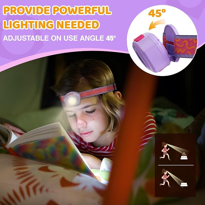 EverBrite LED Headlamp Rechargeable Kids Headlamp - Image 4