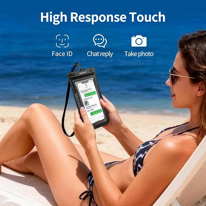 Waterproof Phone Pouch Floating 2 Pack, IP68 Waterproof Phone Case - Image 5