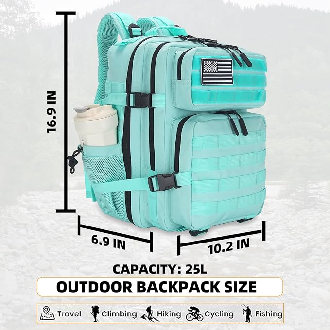 Lovelinks21 25L Tactical Backpack - Image 2