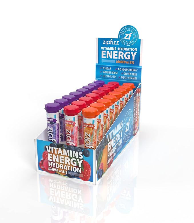 Zipfizz Energy Drink Mix, Electrolyte Hydration Powder - Image 3
