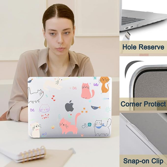 Protective Case for MacBook Pro 13 inch Retina 2015-2012 Release, 13.3" Pretty - Image 3