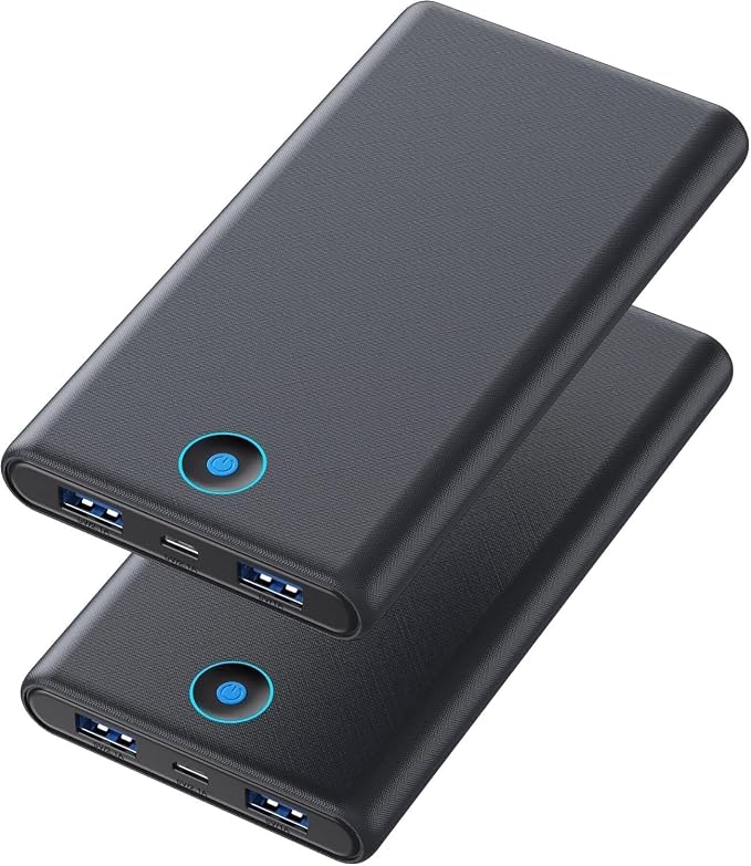 Portable Charger Power Bank 20000mAh, Ultra Slim Fast Charging Battery Pack by FOCHEW