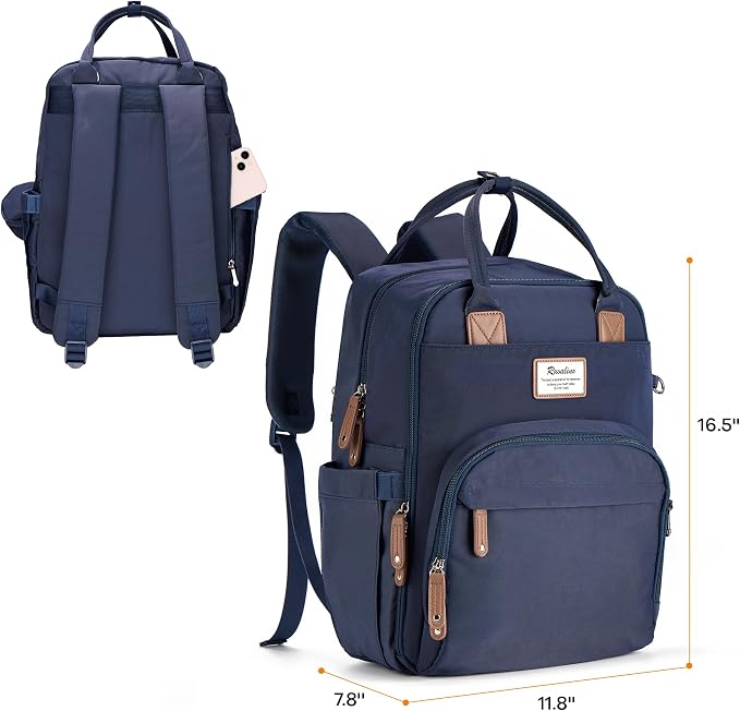RUVALINO Diaper Bag Backpack, Diaper Changing Totes, Waterproof and Stylish - Image 9