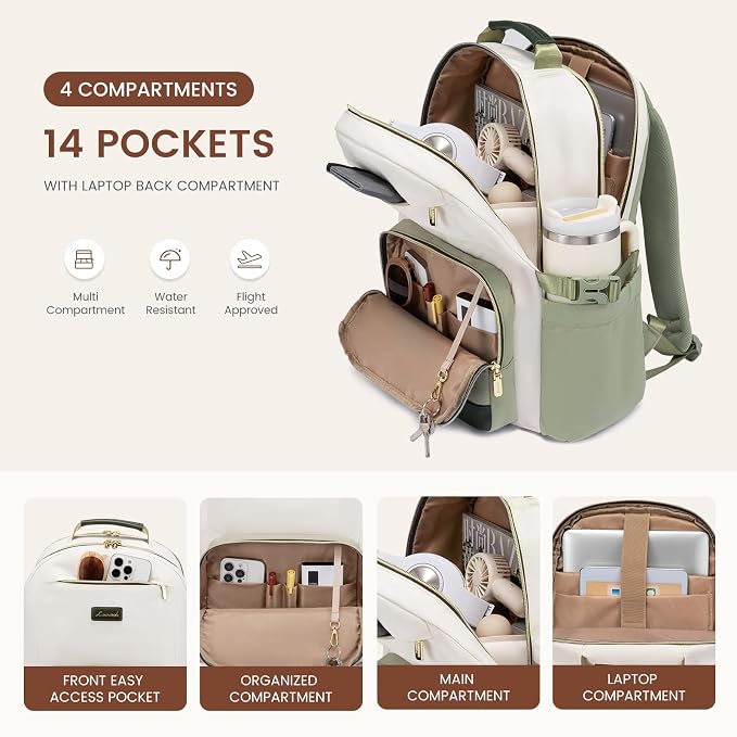 LOVEVOOK Laptop Backpack for Women - Image 3