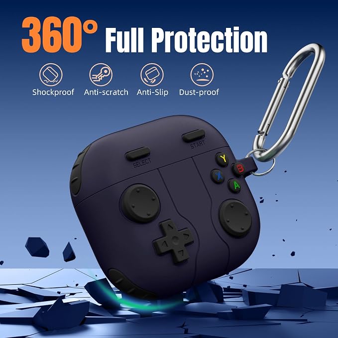 Getino Game Case for AirPods 4 2024 Cover - Image 3