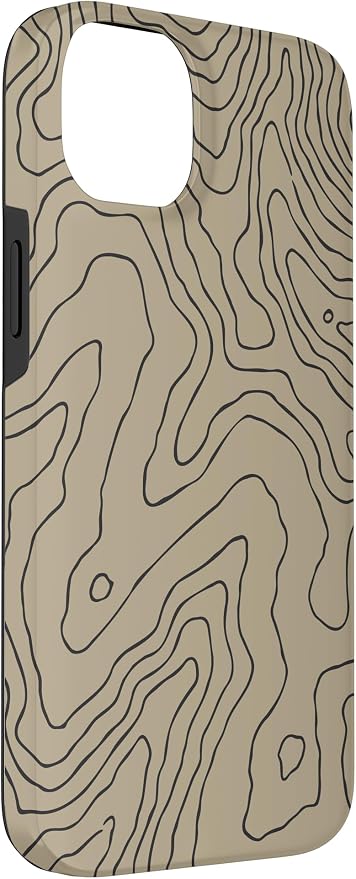 Coyote Country Guide Lines Topographical Contour Map Case - Image 3
