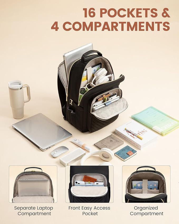 LOVEVOOK Laptop Backpack for Women - Image 3