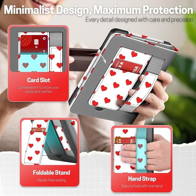 TNP Stand Case for Kindle Paperwhite 12th Generation 2024 / Kindle Colorsoft - Image 3
