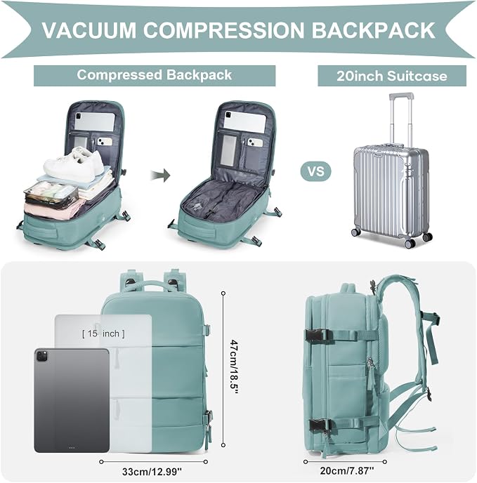 coowoz Vacuum Backpack Travel - Image 4