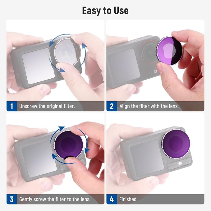 NEEWER ND Filter Set Compatible - Image 7