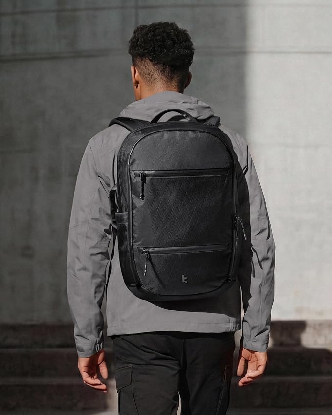 tomtoc Laptop Backpack 26L X-Pac, Large Business Work Bag Fits 15.6-16 Inch - Image 2