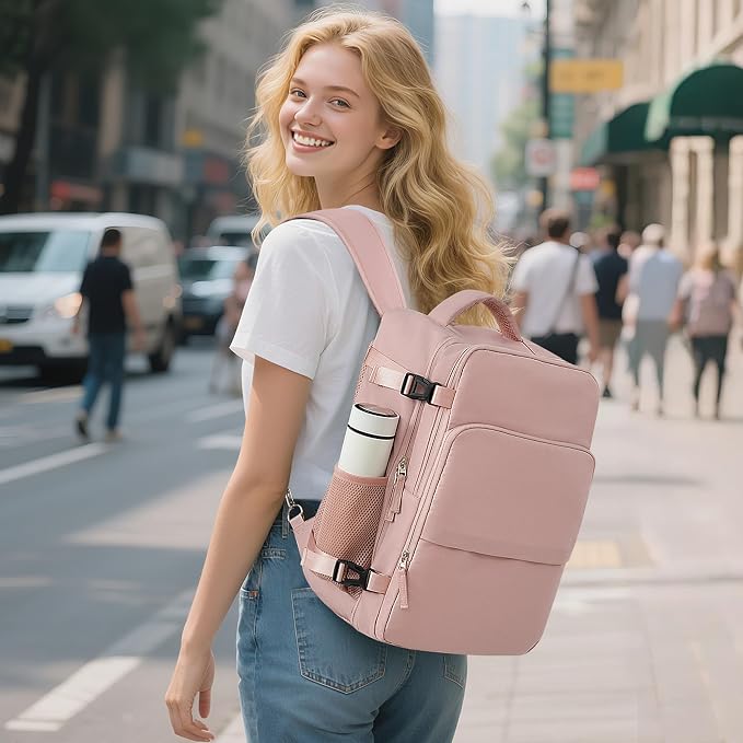 Sinaliy Travel Backpack for Women, Flight Approved Carry On Backpack - Image 3