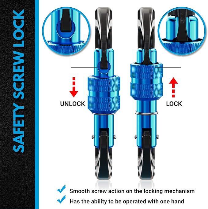 Rhino Produxs 12kN Heavy Duty Carabiner Clips, - Image 4