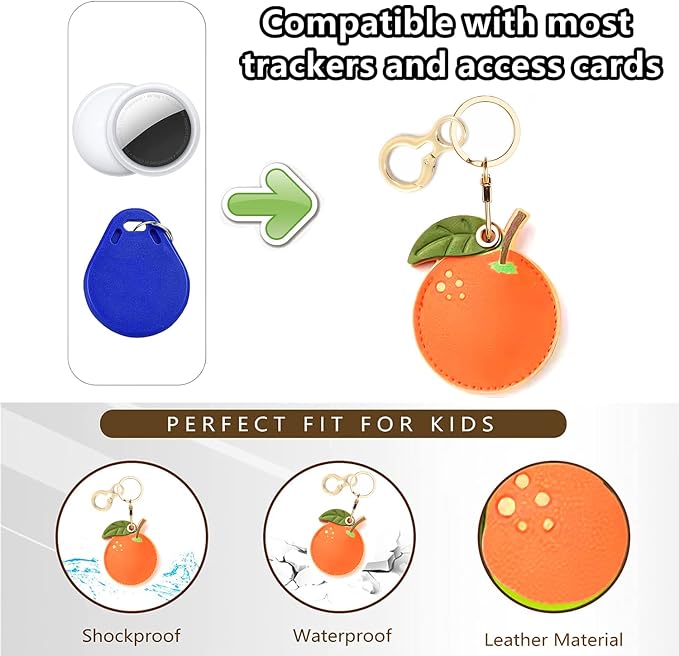 Leather Keychain Holder Case Compatible - Image 3