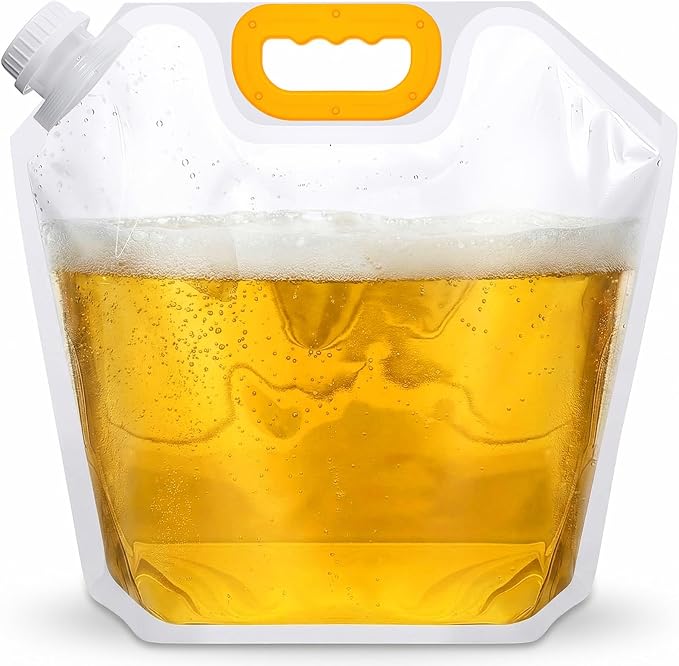 Tessco for you 1 Pcs 1.3 Gallon Collapsible Water Storage Bag Water Container by Tessco