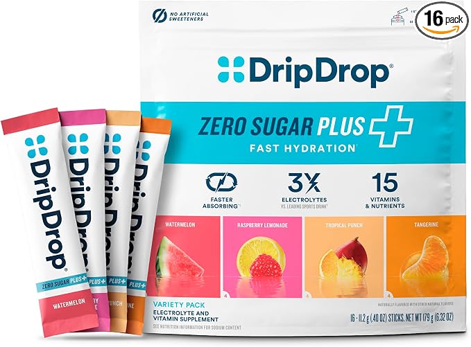 DripDrop Zero Sugar Plus by DripDrop