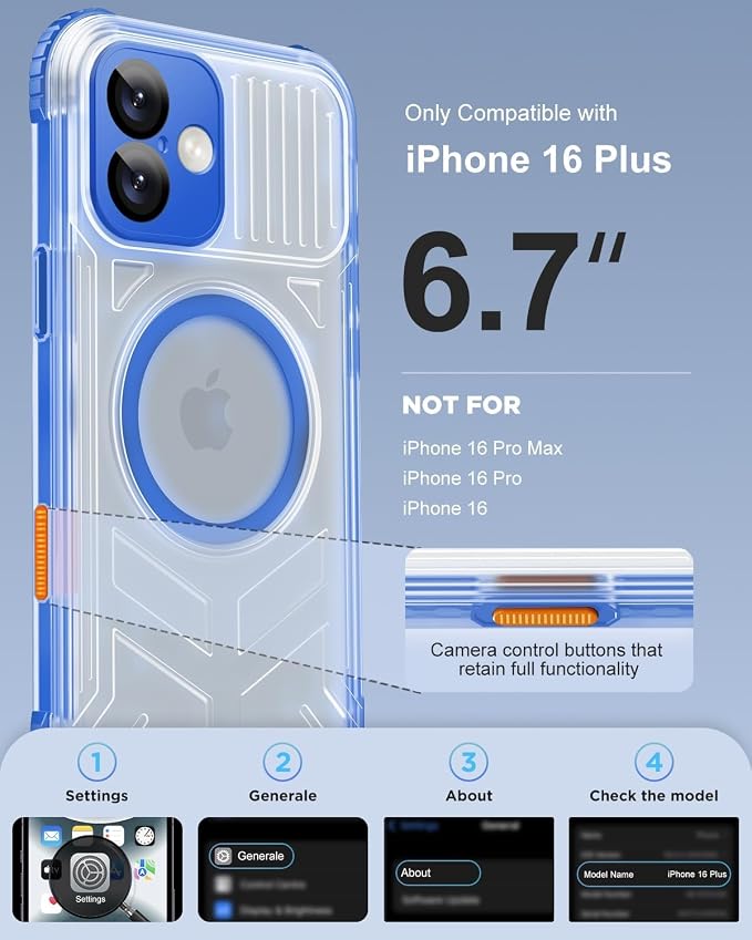 for iPhone 16 Plus Waterproof Case - Image 2