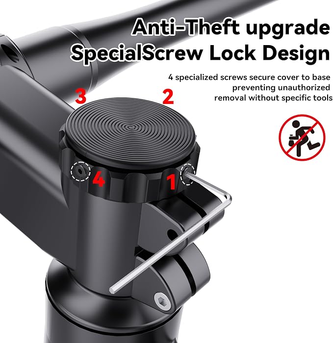 DDJ for AirTag Bike Mount Hidden Stem Cap | 1-1/8" & 1-1/4" Size | Waterproof - Image 5