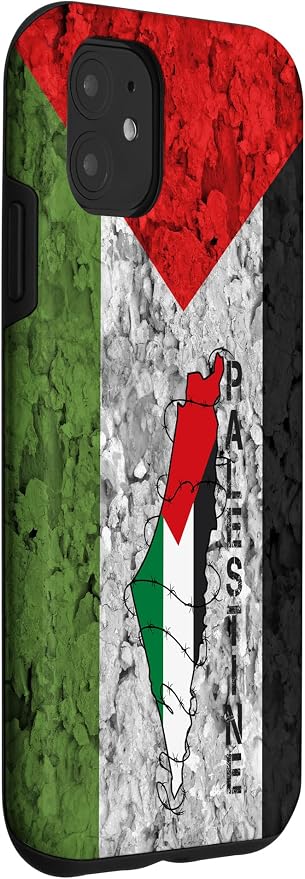 Kufiya PALESTINE Keffiyeh flag, Palestinian Map pattern Case - Image 3